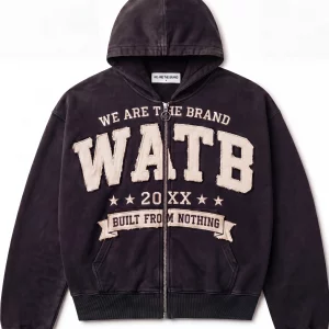 WATB Vintage Full Zip Hoodie